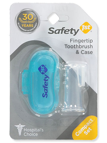Safety 1st Fingertip Toothbrush with Case - CookiesKids.com