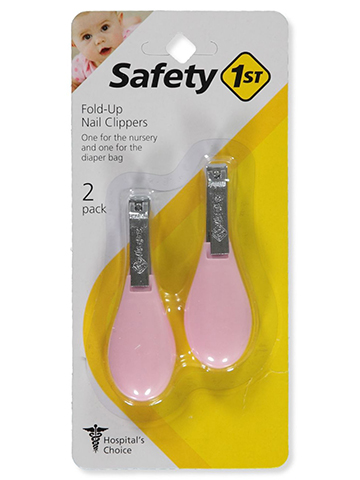 Safety 1st Fold-Up Smooth Clip Nail Clippers - CookiesKids.com