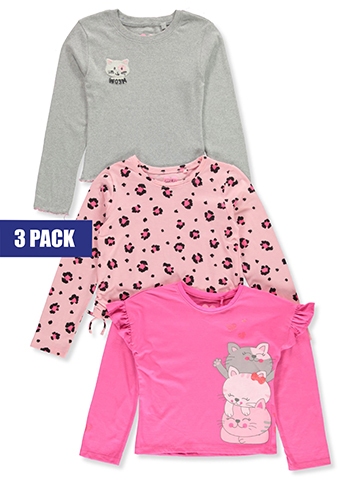 Freestyle Revolution Girls' 3-Pack T-Shirts - CookiesKids.com