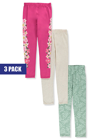 Limited Too Girls' 3-Pack Leggings - CookiesKids.com