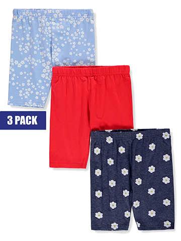 Freestyle Revolution Girls' 3-Pack Bike Shorts - CookiesKids.com