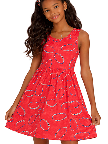 Freestyle Revolution Girls' American Bestie Dress - CookiesKids.com