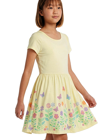 Freestyle Revolution Girls' Flowers Dress - CookiesKids.com