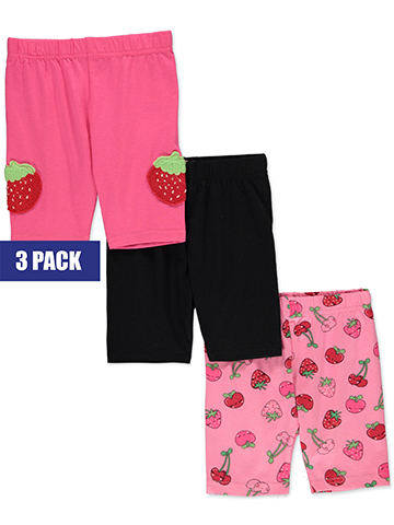 Freestyle Revolution Girls' 3-Pack Bike Shorts - CookiesKids.com