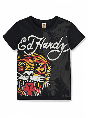 Ed Hardy Boys' Tiger T-Shirt - CookiesKids.com