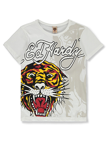 Ed Hardy Boys' Tiger T-Shirt - CookiesKids.com