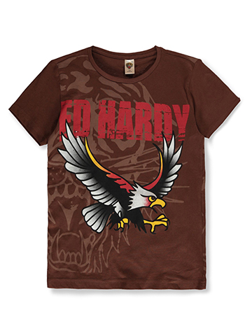 Ed Hardy Boys' Eagle T-Shirt - CookiesKids.com