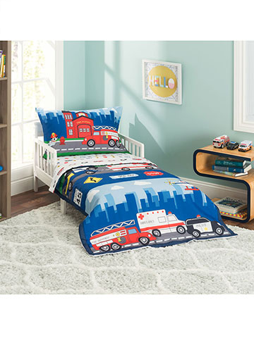 Everyday Kids 4-Piece Toddler Bedding Set - CookiesKids.com