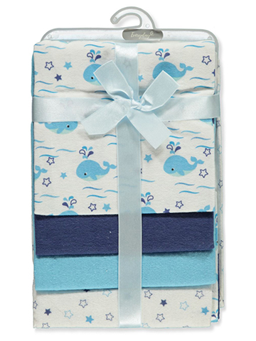 Everyday Kids Baby Boys' 4-Pack Receiving Blankets - CookiesKids.com