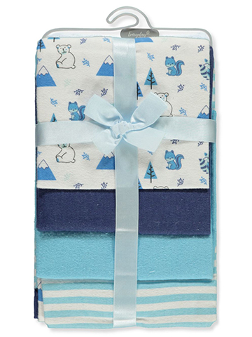 Everyday Kids Baby Boys' 4-Pack Receiving Blankets - CookiesKids.com
