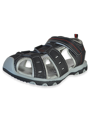 Eddie Marc Boys' Close Toe Rugged Sandals - CookiesKids.com