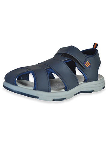 Eddie Marc Boys' Close Toe Rugged Sandals - CookiesKids.com