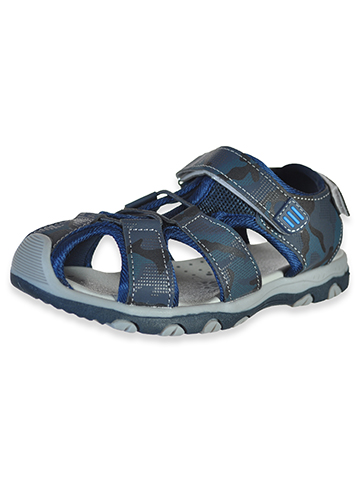 Eddie Marc Boys' Close Toe Rugged Sandals - CookiesKids.com