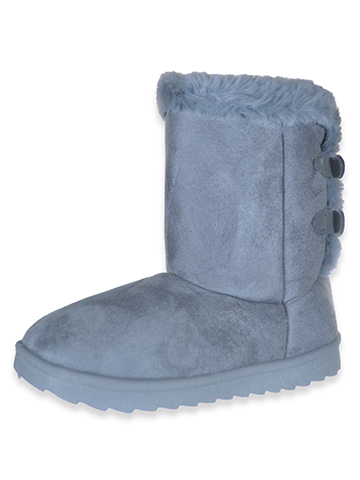 Eddie Marc Girls' Faux Fur Boots - CookiesKids.com