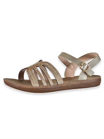 Eddie Marc Girls' Rhinestone Sandals - CookiesKids.com