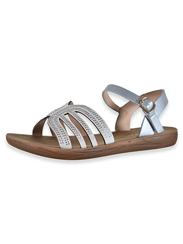 Eddie Marc Girls' Rhinestone Sandals - CookiesKids.com