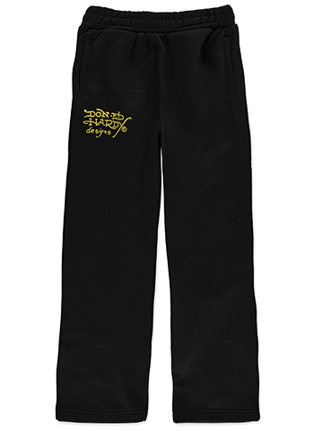 Ed Hardy Girls' Tattoo Fleece Pants - CookiesKids.com
