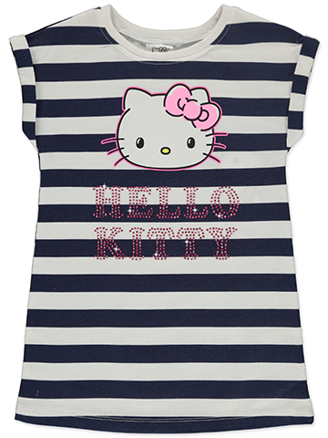 Hello Kitty Girls' Glitter T-Shirt Dress - CookiesKids.com