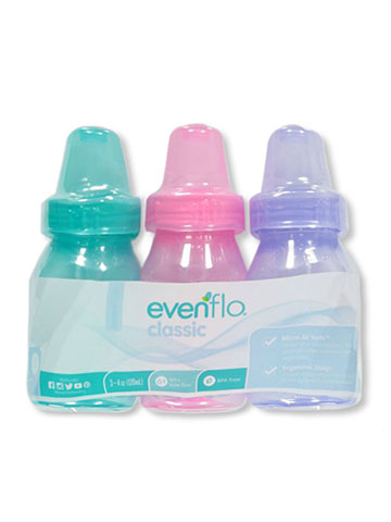 Evenflo 3-Pack Classic Baby Bottles (1-4 oz.) - CookiesKids.com