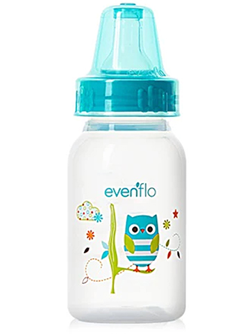 Evenflo 4 Oz. Owl Baby Bottle - CookiesKids.com