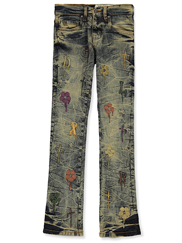 FWRD Boys' Embroidered Star Jeans - CookiesKids.com