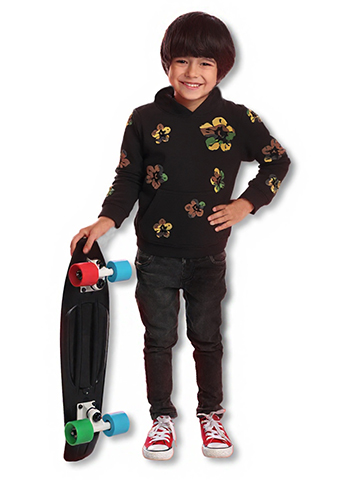 FWRD Boys' Camo Flower Hoodie - CookiesKids.com