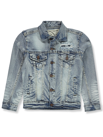 FWRD Boys' Shred Wash Denim Jacket - CookiesKids.com