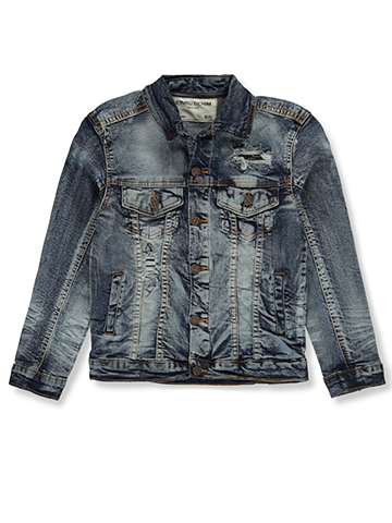 FWRD Boys' Shred Wash Denim Jacket - CookiesKids.com