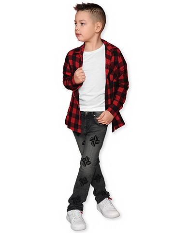 FWRD Boys' Diamond  Skinny Fit Jeans - CookiesKids.com
