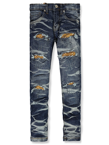 FWRD Boys' Bling Rip Slim Jeans - CookiesKids.com