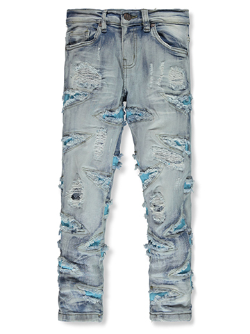 FWRD Boys' Fray Rip Slim Jeans - CookiesKids.com