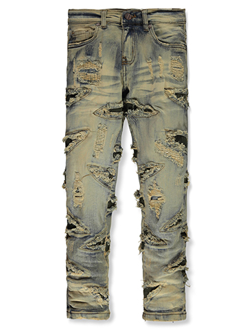 FWRD Boys' Fray Rip Slim Jeans - CookiesKids.com