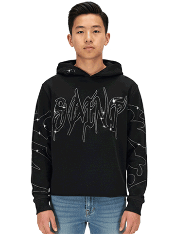 FWRD Boys' Rhinestone Saint Hoodie - CookiesKids.com