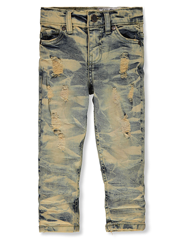 Evolution in Design Baby Baby Boys' Tiger Ripped Slim Fit Jeans - CookiesKids.com