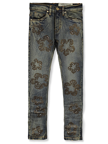 FWRD Boys' Gem Flower Skinny Jeans - CookiesKids.com