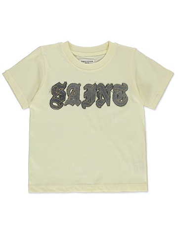 FWRD Boys' Embroidered Saint Graphic T-Shirt - CookiesKids.com
