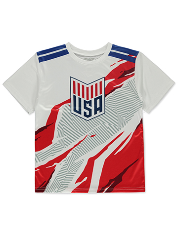 Fast Action Boys' Spain USA Jersey - CookiesKids.com