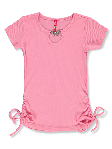 Cute 4 U Girls' Gem Heart Top - CookiesKids.com