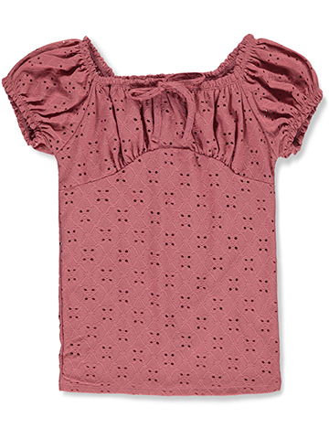 Cute 4 U Girls' Gem Heart Top - CookiesKids.com