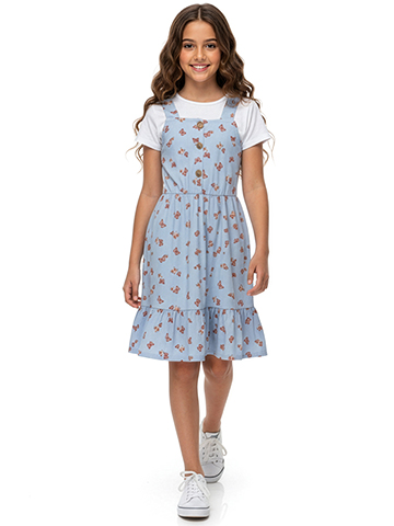 Cute 4 U Girls' 2-Piece Butterfly Dress Set - CookiesKids.com
