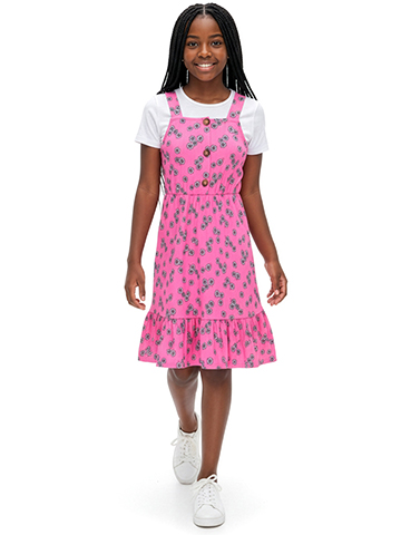 Cute 4 U Girls' 2-Piece Butterfly Dress Set - CookiesKids.com