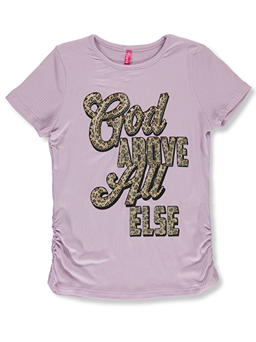 Cute 4 U Girls' Leopard T-Shirt - CookiesKids.com