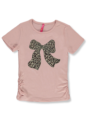 Cute 4 U Girls' Leopard T-Shirt - CookiesKids.com