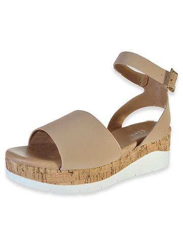 Link Girls' Nub Wedge Sandals - CookiesKids.com