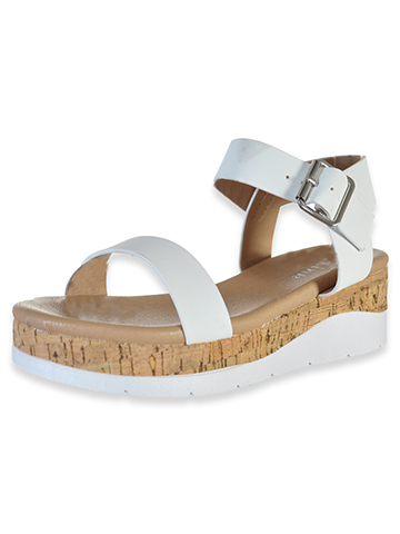 Link Girls' Nub Wedge Sandals - CookiesKids.com