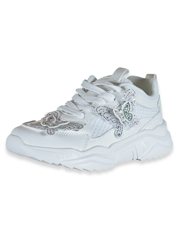 Link Girls' Butterfly Sneakers - CookiesKids.com