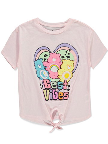 Care Bears Girls' Tie-Front Box T-Shirt - CookiesKids.com