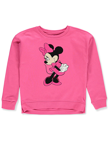 Disney Minnie Mouse Girls' Chenille Sweatshirt - CookiesKids.com