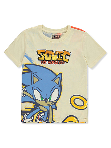 Sonic The Hedgehog Boys' Rings T-Shirt - CookiesKids.com