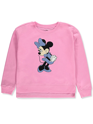 Disney Minnie Mouse Girls' Fleece Sweatshirt - CookiesKids.com